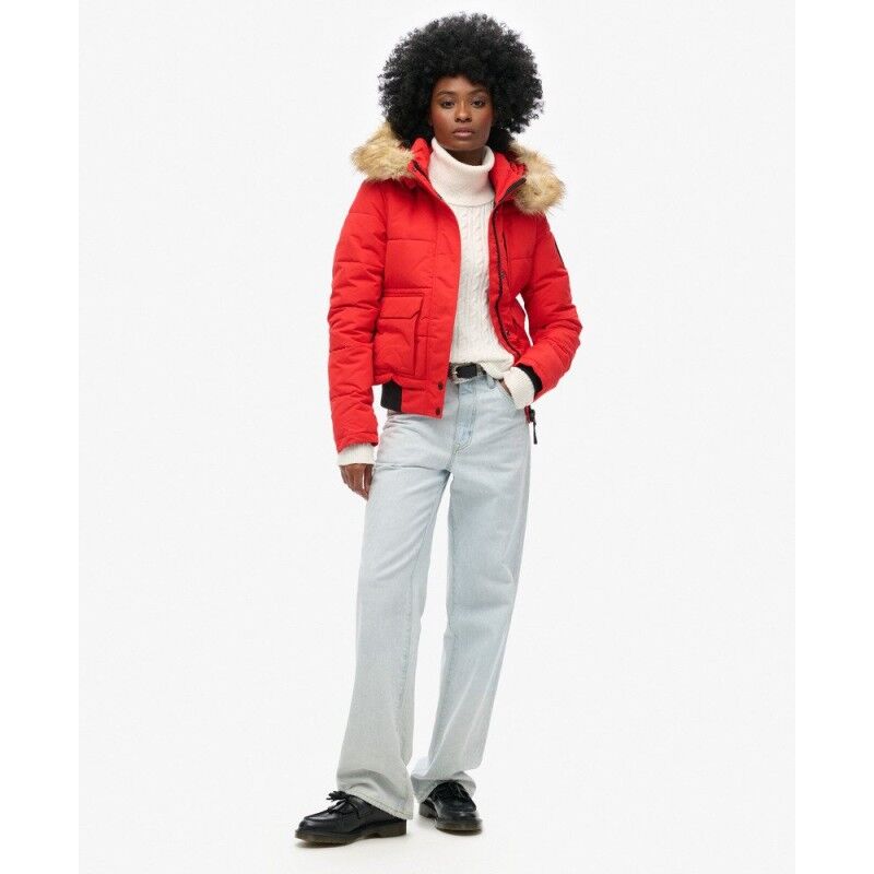 Superdry Everest Bomber Jacket - Donsjack - Dames | Hardloop