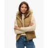 Superdry Everest Faux Fur Gilet - Colete penas mulher | Hardloop