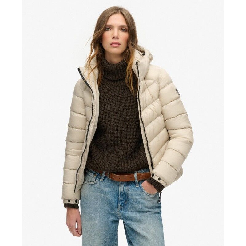 Superdry Hooded Fuji Padded Jacket - Donsjack - Dames | Hardloop