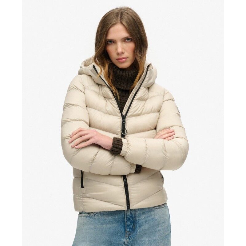 Superdry Hooded Fuji Padded Jacket - Casaco penas mulher | Hardloop