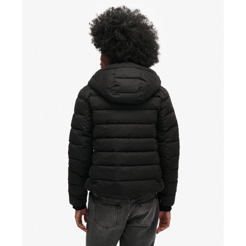 Superdry Hooded Microfibre Padded Jacket - Synthetic jacket - Women's | Hardloop