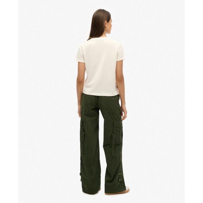 Superdry Low Rise Wide Leg Cargo Pants - Dámské kalhoty | Hardloop
