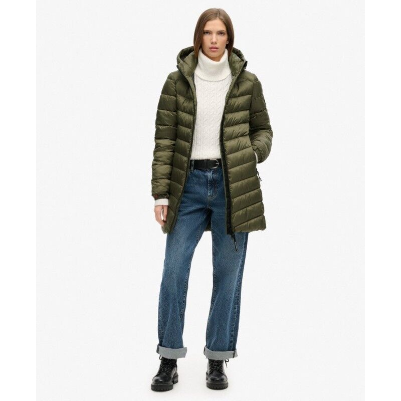 Superdry Hooded Fuji Mid Padded Jacket - Synthetic jacket - Women's | Hardloop