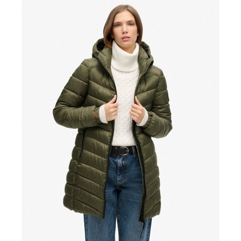 Superdry Hooded Fuji Mid Padded Jacket - Synthetic jacket - Women's | Hardloop