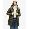 Superdry Hooded Fuji Mid Padded Jacket - Chaqueta de fibra sintética - Mujer | Hardloop