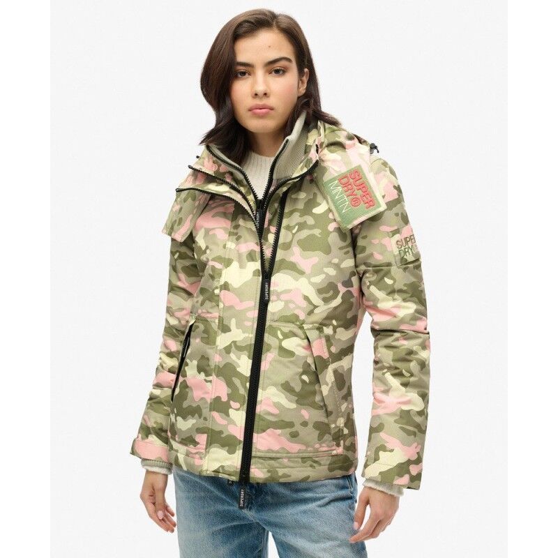 Superdry Hooded Mountain Windbreaker Jacket - Casaco corta-vento mulher | Hardloop