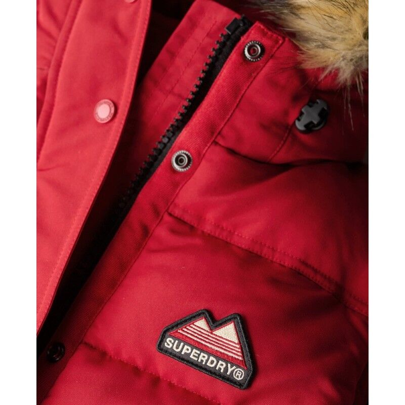 Superdry Everest Faux Fur Gilet - Dámská péřova bez rukávů | Hardloop