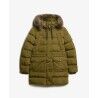 Superdry Everest Mid Faux Fur Puffer Coat - Synthetic jacket - Women's | Hardloop