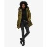 Superdry Everest Mid Faux Fur Puffer Coat - Synthetic jacket - Women's | Hardloop