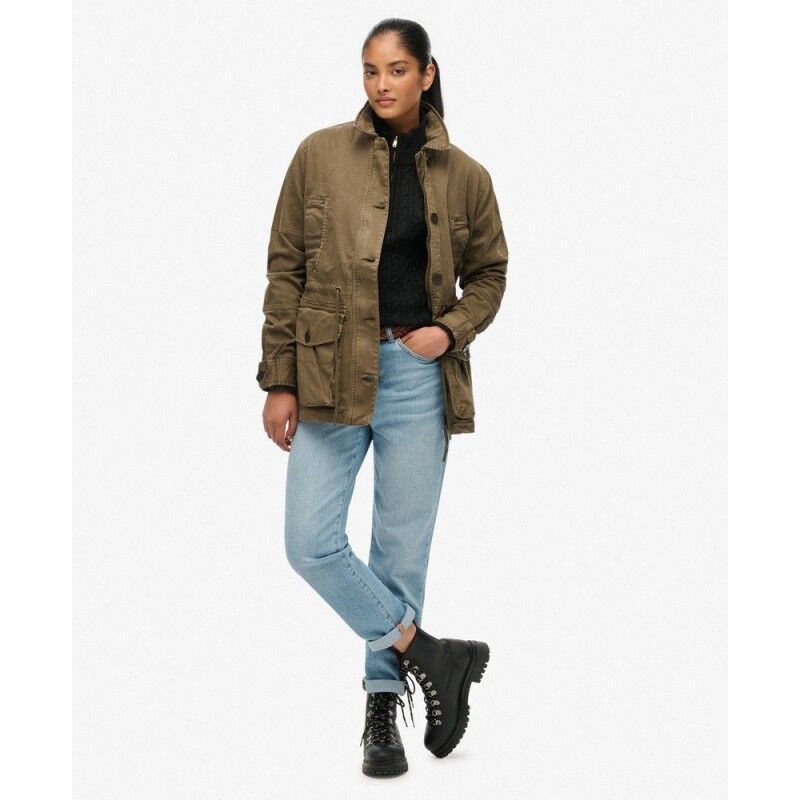 Superdry Dropped Waist Jacket - Jacket - Women's | Hardloop