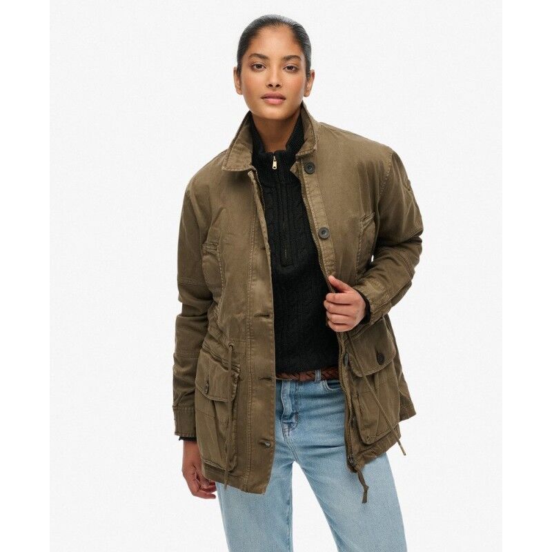Superdry Dropped Waist Jacket - Chaqueta - Mujer | Hardloop