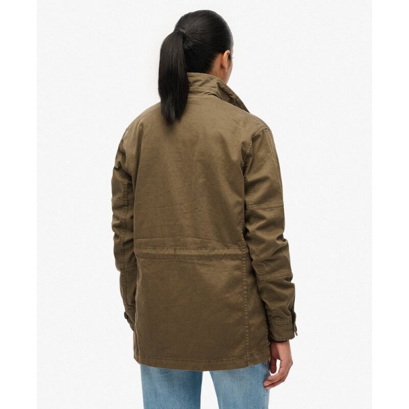 Superdry Dropped Waist Jacket - Casaco mulher | Hardloop