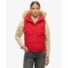Superdry Everest Faux Fur Puffer Gilet - Gilet sintetico - Donna | Hardloop