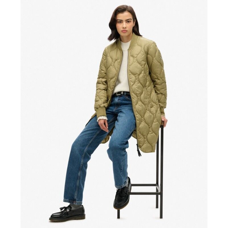 Superdry Studios Long Liner Coat - Mantel - Damen | Hardloop