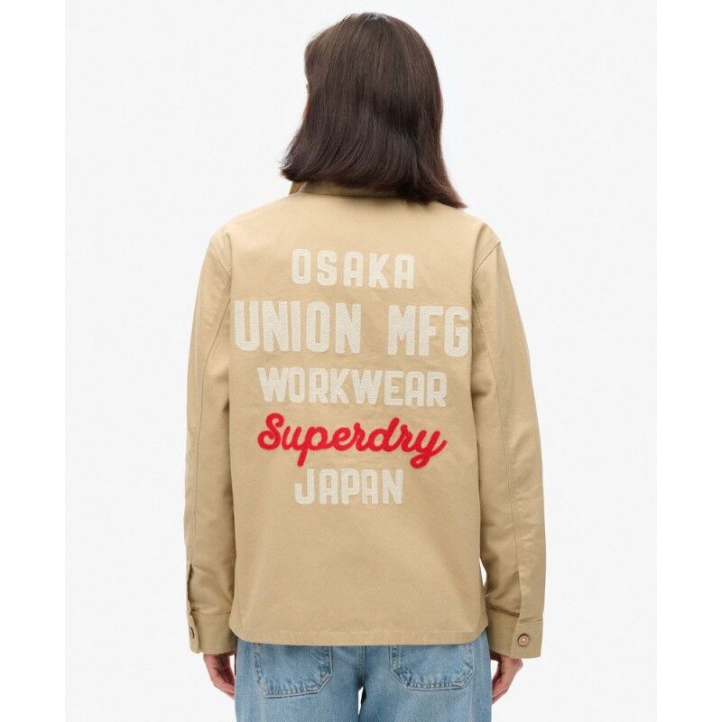 Superdry Embroidered Chore Jacket - Veste femme | Hardloop