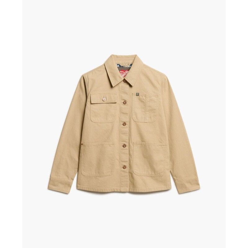 Superdry Embroidered Chore Jacket - Kurtka damska | Hardloop