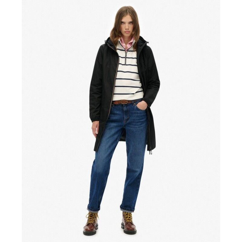 Superdry Longline Tri Windbreaker Jacket - Chaqueta cortavientos - Mujer | Hardloop