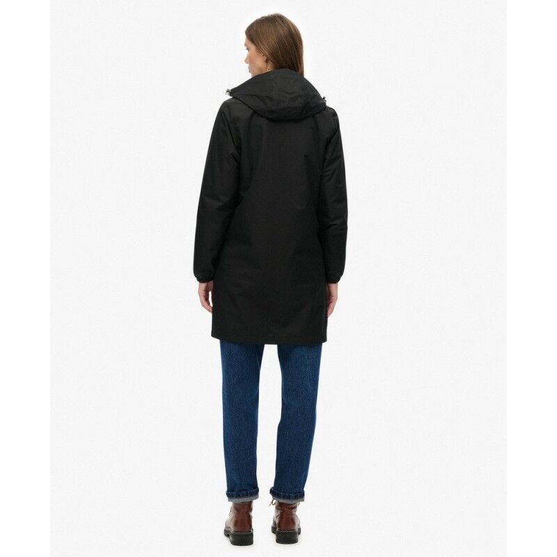 Superdry Longline Tri Windbreaker Jacket - Tuulitakki - Naiset | Hardloop