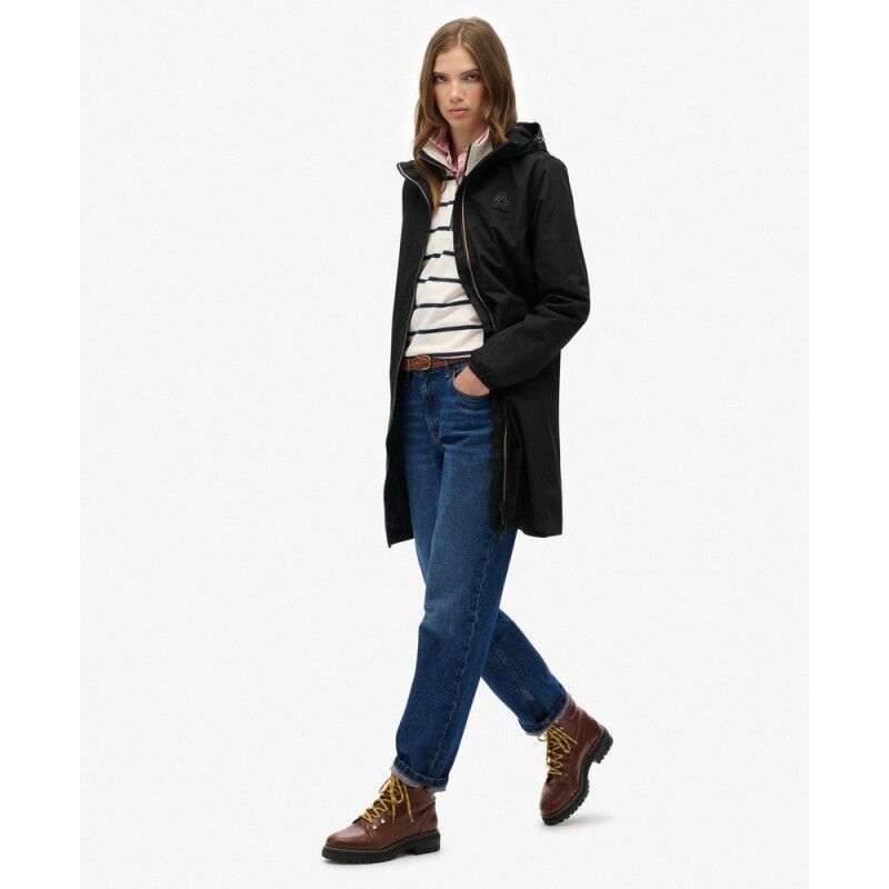 Superdry Longline Tri Windbreaker Jacket - Windjack - Dames | Hardloop