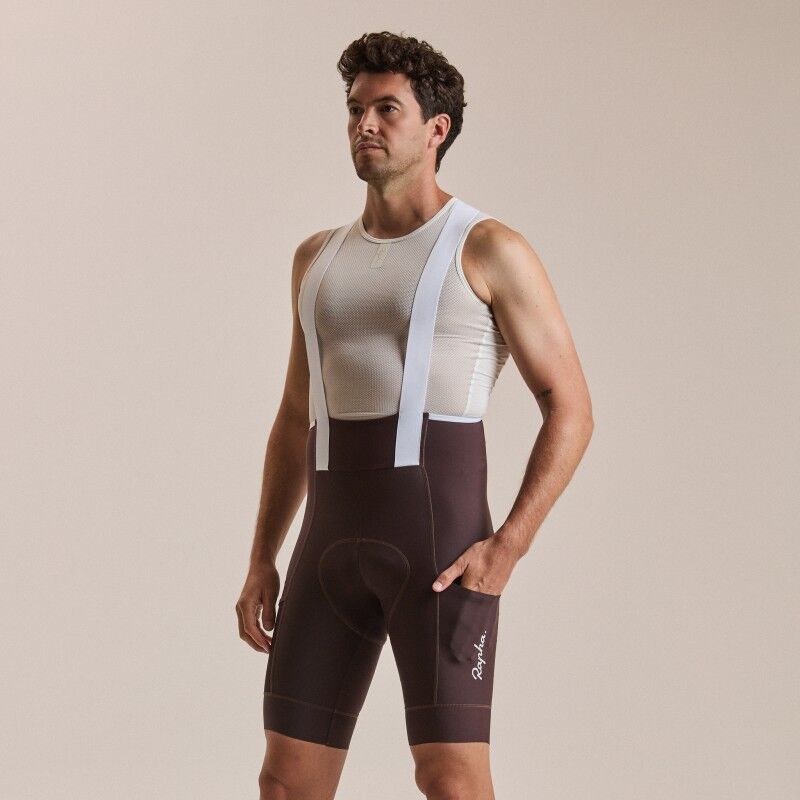Rapha Men's Brevet Element Cargo Bib Shorts - Cuissard court vélo homme | Hardloop