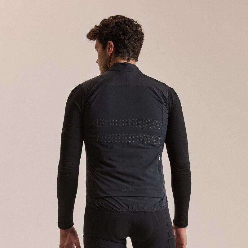 Rapha Men's Brevet Lightweight Insulated Gilet - Fietsjack - Heren | Hardloop