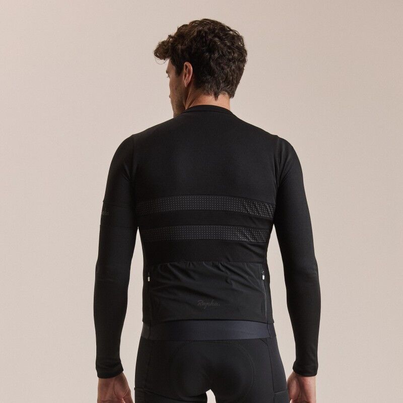 Rapha Men's Brevet Long Sleeve Merino Jersey III - Maillot ciclismo manga larga - Hombre | Hardloop