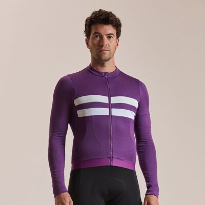 Men's Brevet Long Sleeve Merino Jersey III - Pánský cyklistický dres dlouhý rukáv