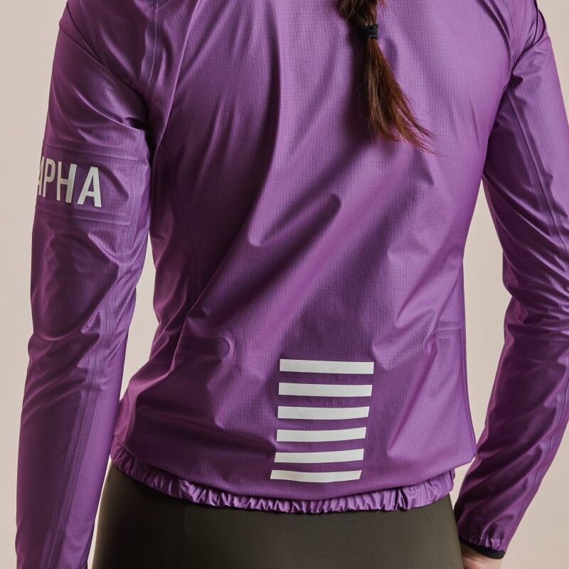 Rapha Women's Pro Team Gore-Tex LW Rain Jacket II - Regnjakke - Damer | Hardloop
