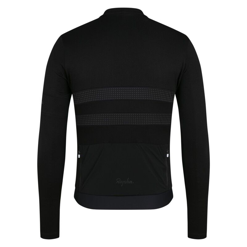Rapha Men's Brevet Long Sleeve Merino Jersey III - Pitkähihainen pyöräilypaita - Miehet | Hardloop