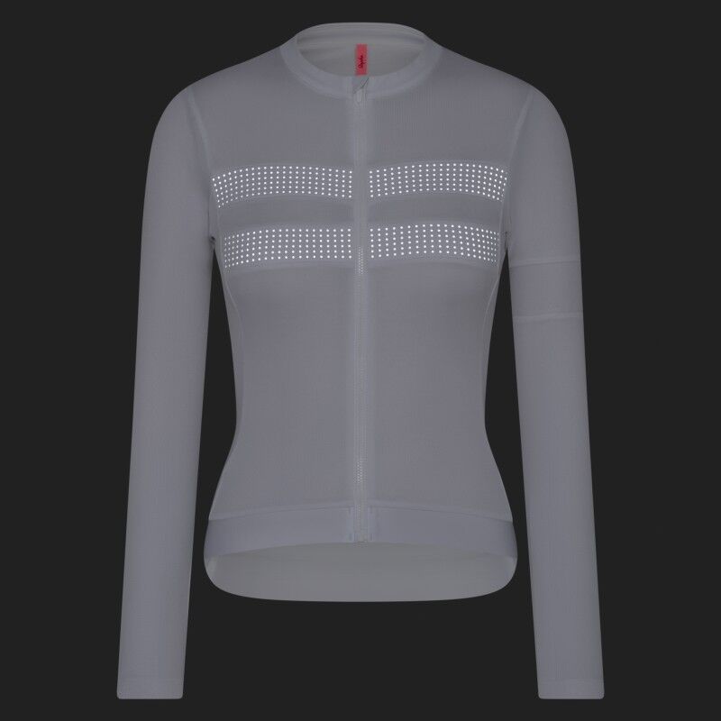 Rapha Women's Brevet Long Sleeve Merino Jersey III - Maillot ciclismo manga larga - Mujer | Hardloop