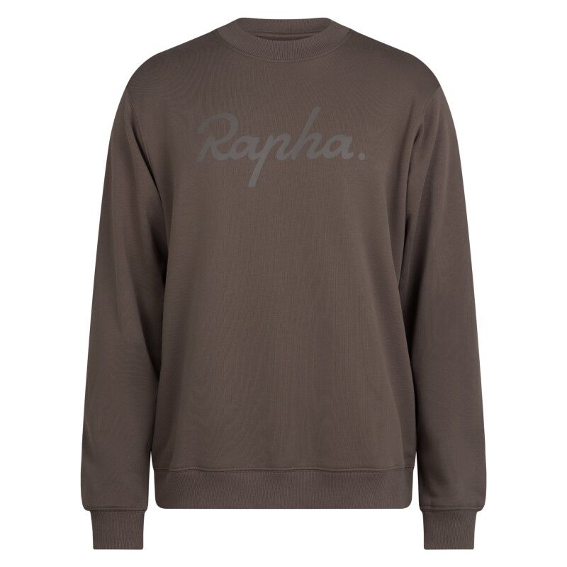 Men's Heavyweight Cotton Sweatshirt - Large Logo - Sweatshirt sem capuz homem