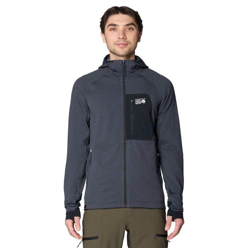 Polartec Power Grid Full Zip Hoody - Polaire homme