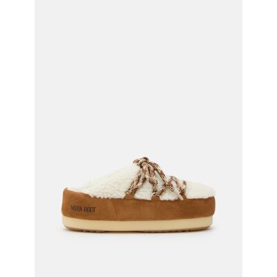 Evx Mule Shearling - Sandalias de invierno