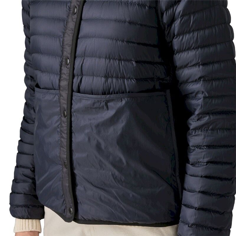 Patagonia W's LW Reversible Down Sweater Cardigan - Kunstfaserjacke - Damen | Hardloop