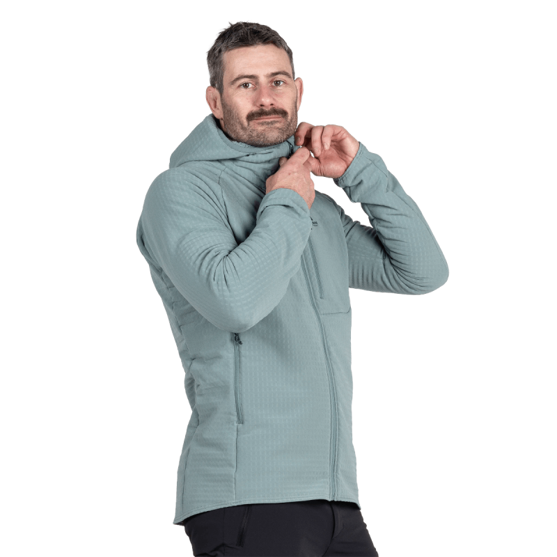 Mountain Equipment Shroud Hooded Jacket - Fleecetakki - Miehet | Hardloop