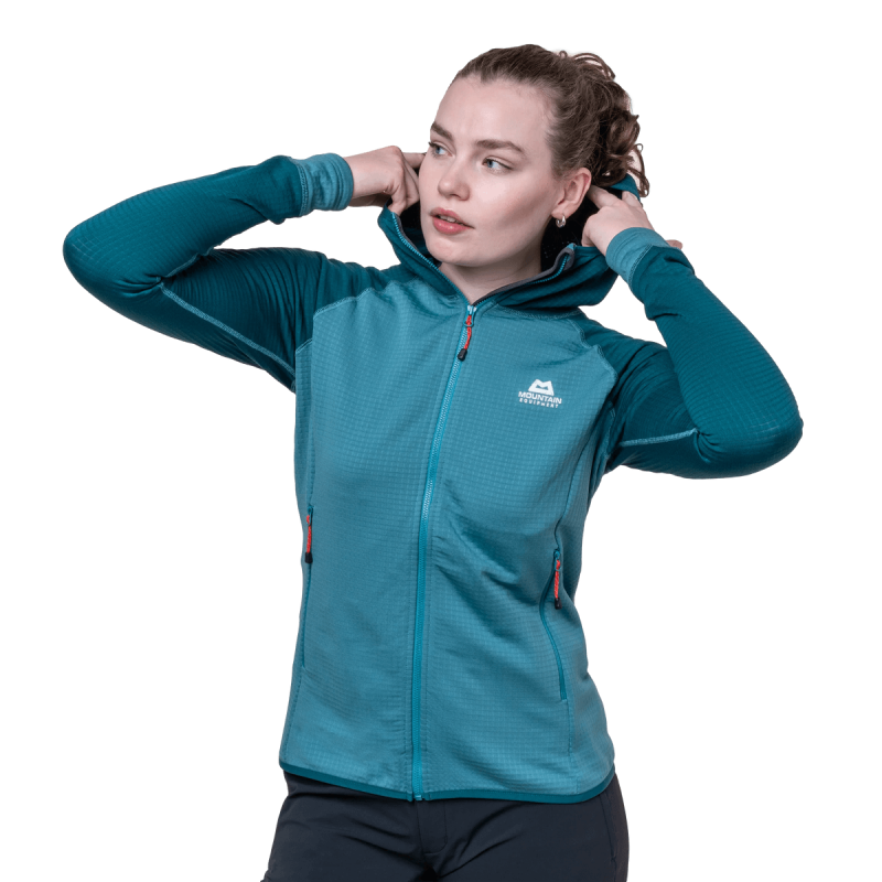 Mountain Equipment Eclipse Hooded Jacket - Forro polar - Mujer | Hardloop