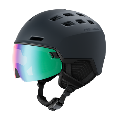 Radar Photo Cat 1-3 - Casque ski avec visière