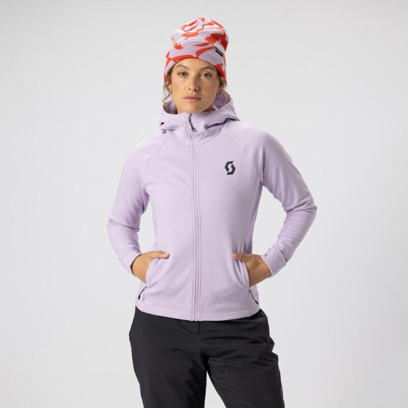 Scott Defined Warm Zip Hoody - Forro polar - Mujer | Hardloop