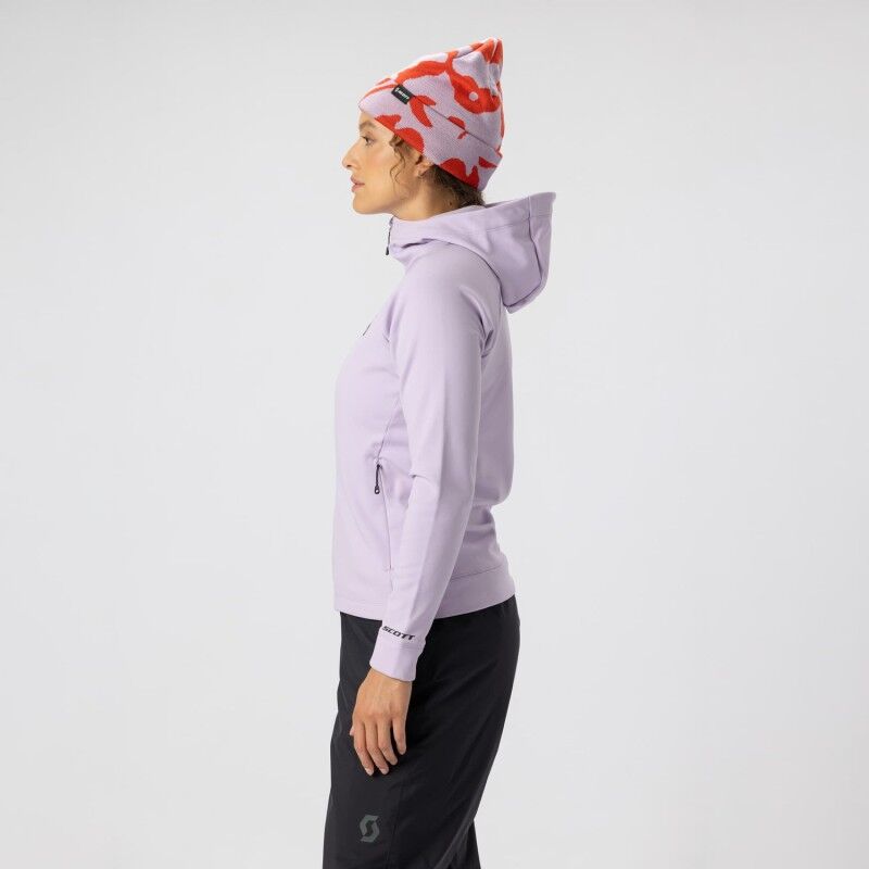 Scott Defined Warm Zip Hoody - Polar mulher | Hardloop
