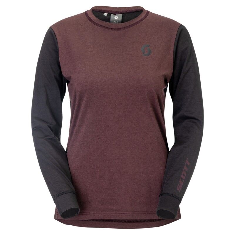 Scott Vertic Pro Mid LS Tee - Cykeljersey - Damer | Hardloop