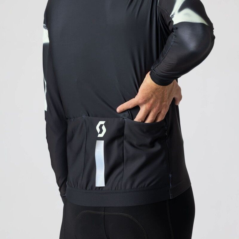 Scott Pro Mid Long-Sleeve Jersey - Koszulka kolarska długi rękaw męska | Hardloop