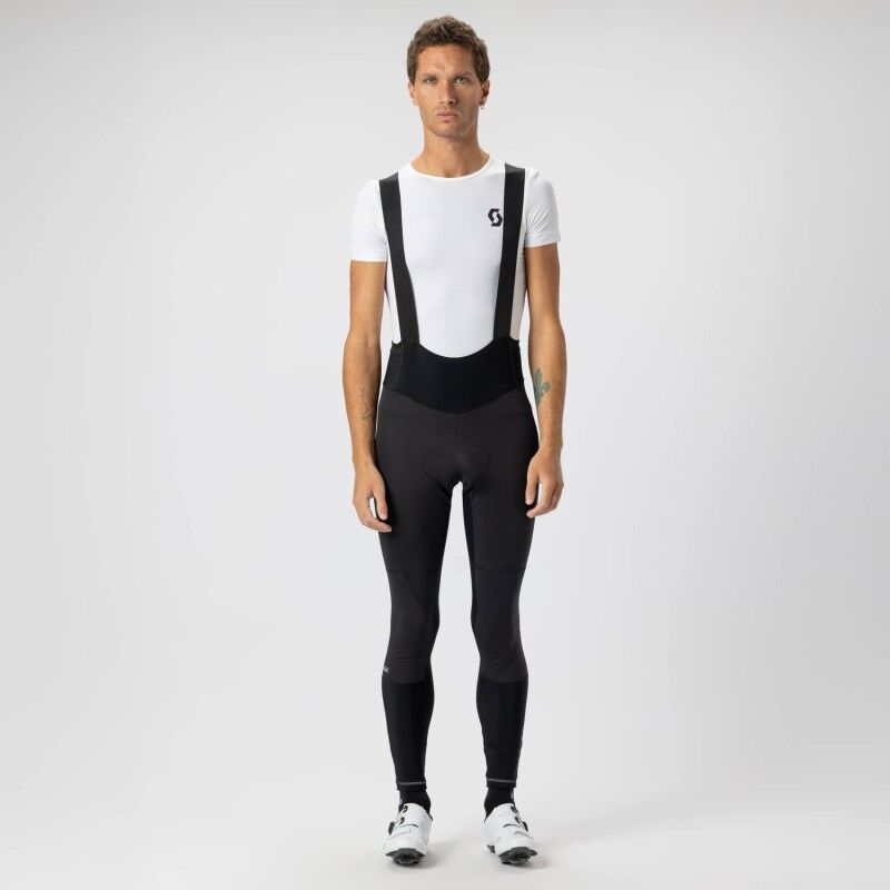 Scott Pro Warm Windbreaker +++ Bib Tights - Lange Fahrradhose - Herren | Hardloop