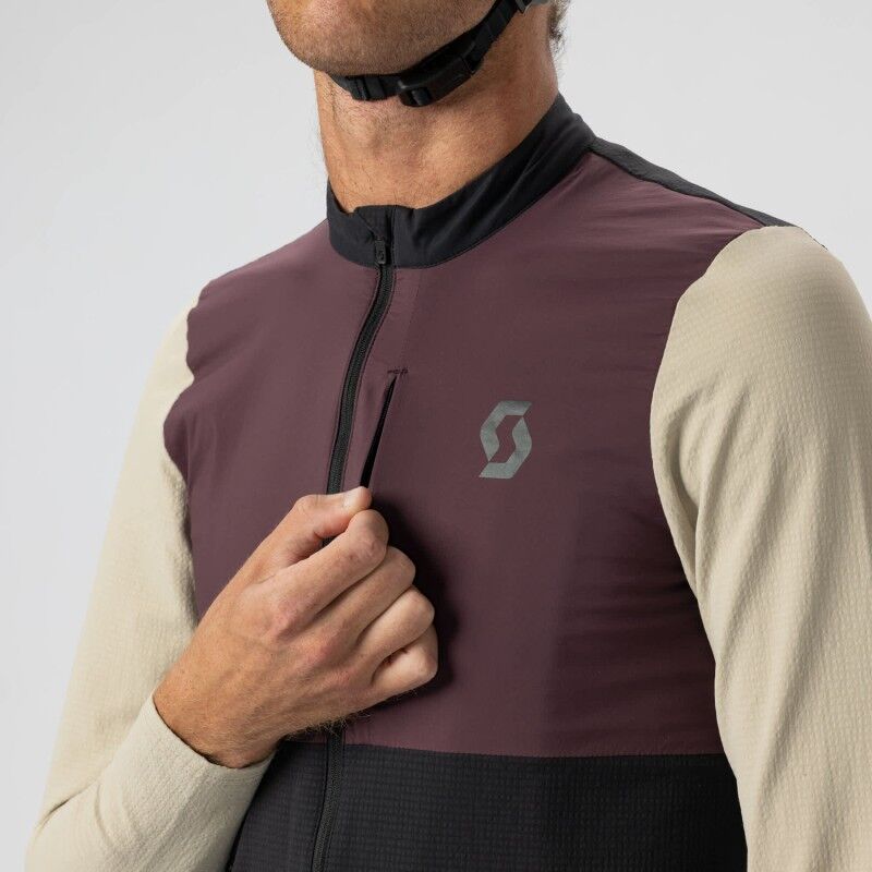 Scott Endurance Warm LS Jersey - Fahrradtrikot langarm - Herren | Hardloop