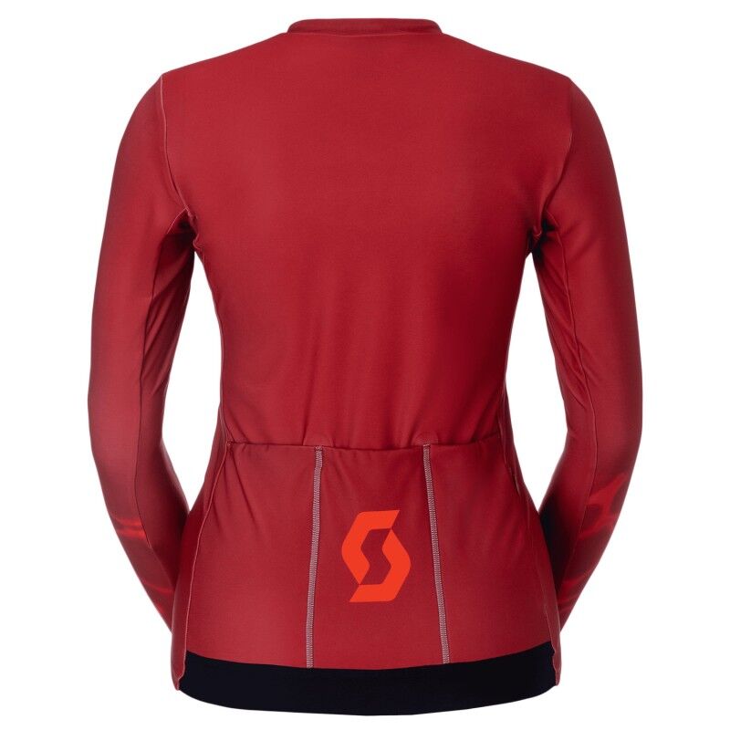 Scott Pro Mid Long-Sleeve Jersey - Dámský cyklistický dres dlouhý rukáv | Hardloop