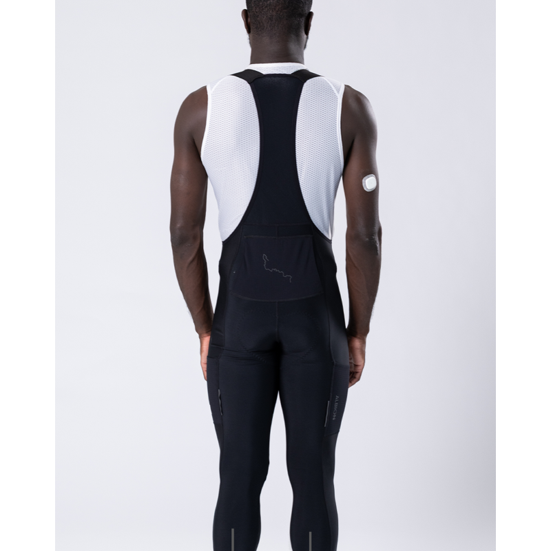 Albion Mens Thermal Pocket Bib Tights - Lange cykelbukser - Herrer | Hardloop