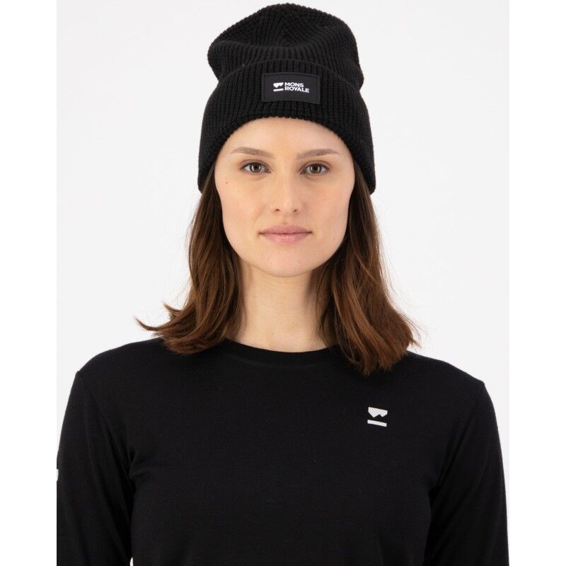 Mons Royale Bluff Merino Beanie - Bonnet laine mérinos | Hardloop