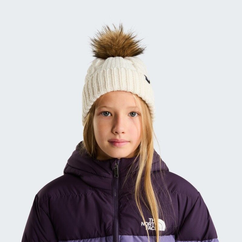 The North Face Kids Oh Mega Fur Pom Beanie - Beanie - Kid's | Hardloop