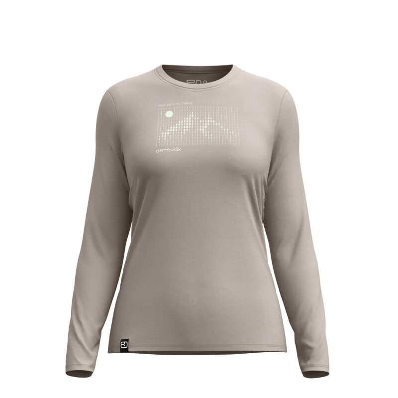 Ortovox 185 Merino Sunrise Ls W - Merino shirt - Women's | Hardloop