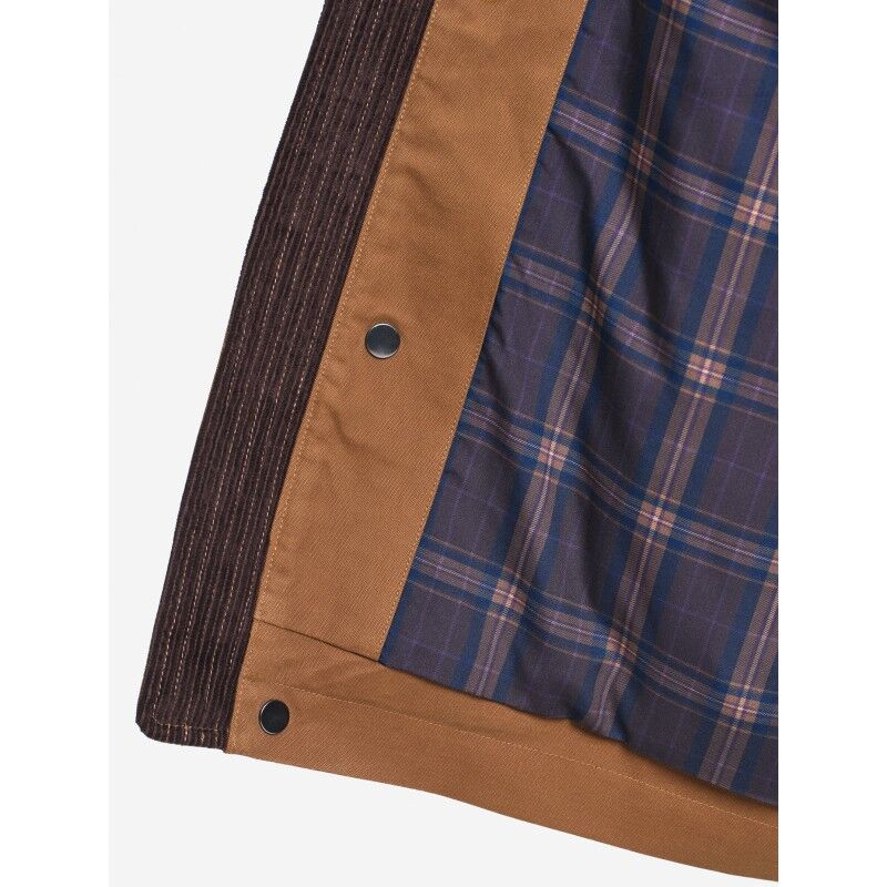 Aigle Water-Repellent Country Coat With Corduroy Collar - Coat - Men's | Hardloop