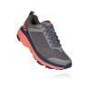 Charcoal Gray / Fusion Coral